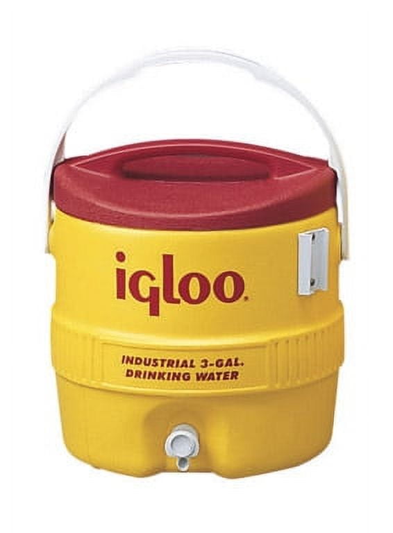 Igloo Industrial Red/Yellow 3 gal Water Cooler