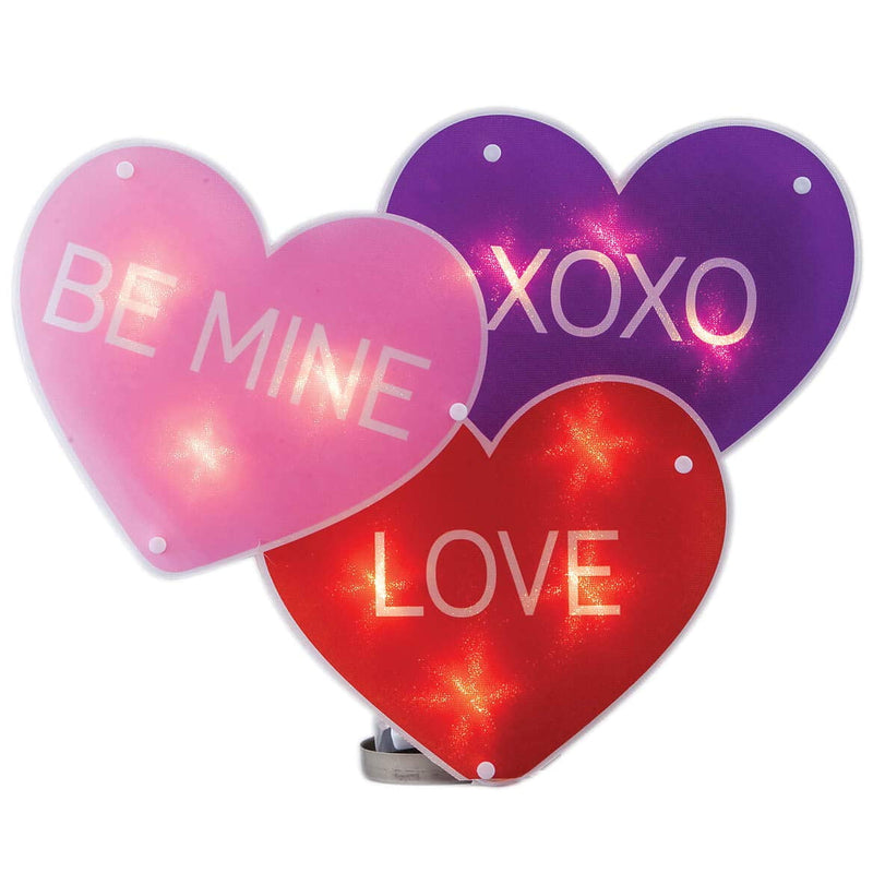 IG Design Valentine's Day Shimmer Decoration 1 pc