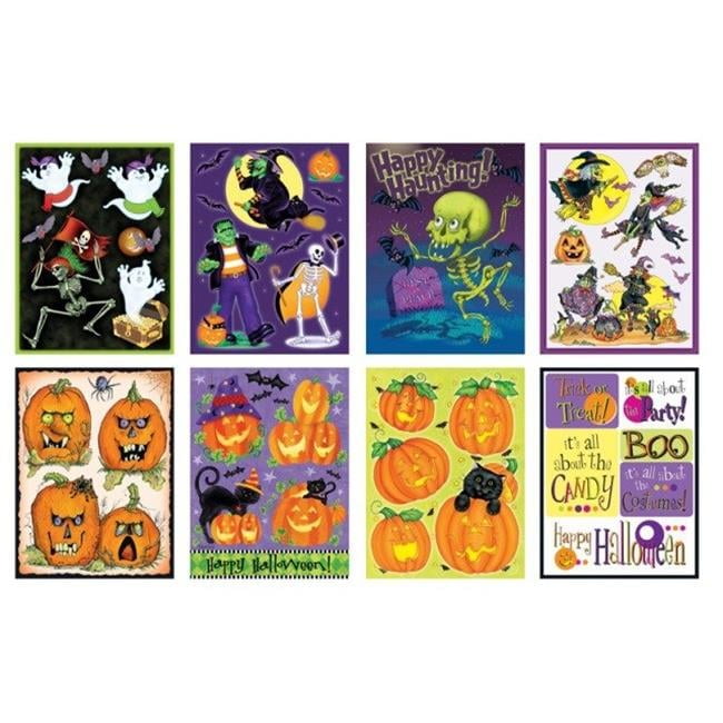 Impact Innovations 17 in. Gel Clings Halloween Decor