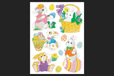 Impact Innovations Assorted Easter Cling Holiday Decoration Gel