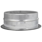 Imperial 10 in. D 26 Ga. Galvanized Steel Duct Start Collar