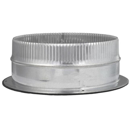 Imperial 10 in. D 26 Ga. Galvanized Steel Duct Start Collar