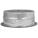 Imperial 10 in. D 26 Ga. Galvanized Steel Duct Start Collar