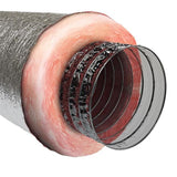 Imperial 25 ft. L X 5 in. D Silver Poly Duct