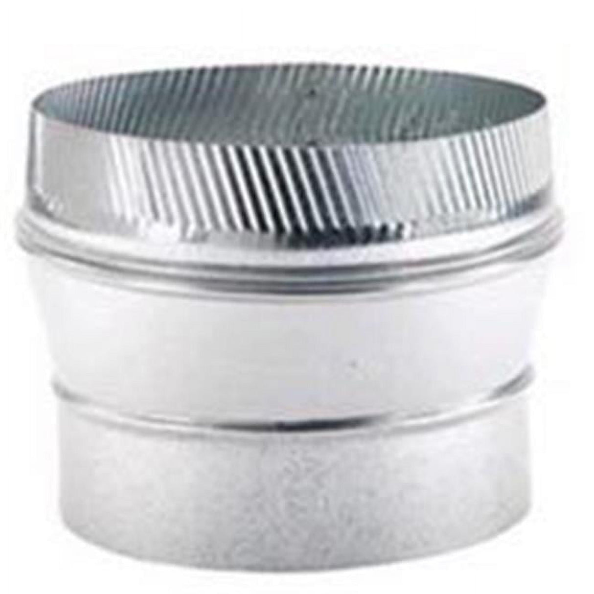 Imperial 4 in. D X 5 in. D Galvanized Steel Stove Pipe Increaser