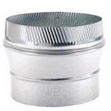 Imperial 4 in. D X 5 in. D Galvanized Steel Stove Pipe Increaser