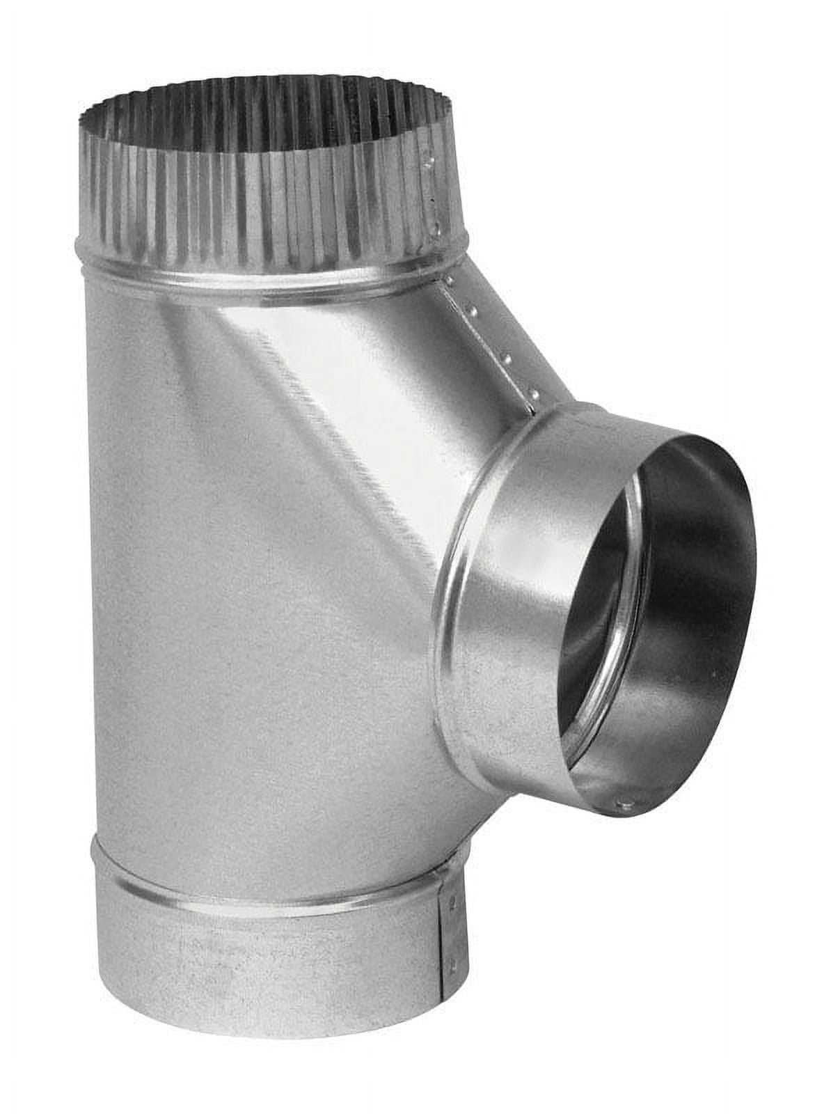Imperial 5 in. X 5 in. X 5 in. Galvanized Steel Furnace Pipe Tee