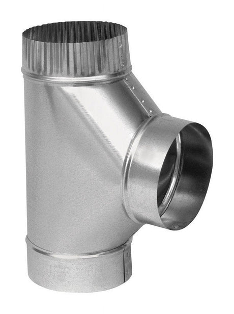 Imperial 5 in. X 5 in. X 5 in. Galvanized Steel Furnace Pipe Tee
