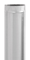 Imperial 3 in. D X 24 in. L Galvanized Steel Furnace Pipe