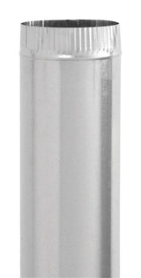 Imperial 5 in. D X 24 in. L Galvanized Steel Furnace Pipe
