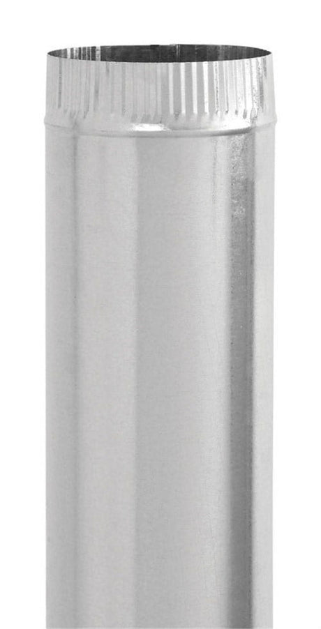 Imperial 5 in. D X 24 in. L Galvanized Steel Furnace Pipe