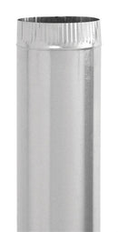 Imperial 5 in. D X 24 in. L Galvanized Steel Furnace Pipe
