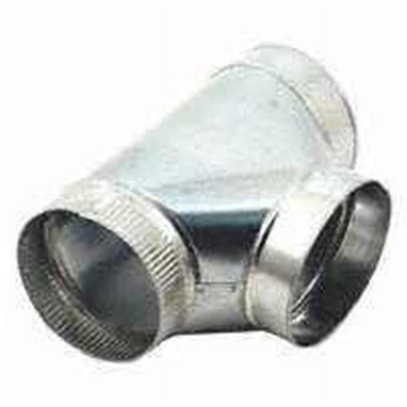 Imperial 7 in. X 7 in. X 7 in. Galvanized Steel Furnace Pipe Tee