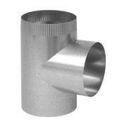 Imperial 3 in. X 3 in. X 3 in. Galvanized Steel Furnace Pipe Tee