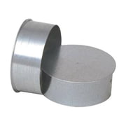 Imperial 7 in. D Galvanized steel Pipe End Cap