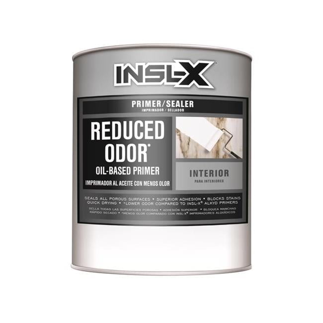 Insl-X Reduced Odor White Flat Oil-Based Alkyd Primer 1 qt