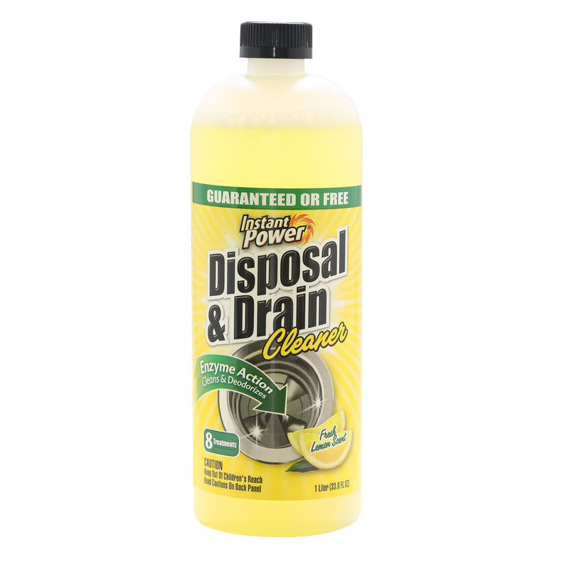 Instant Power Liquid Garbage Disposal & Drain Cleaner 1 L