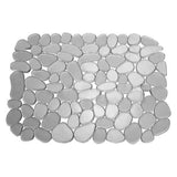 iDesign Gray Plastic Sink Mat