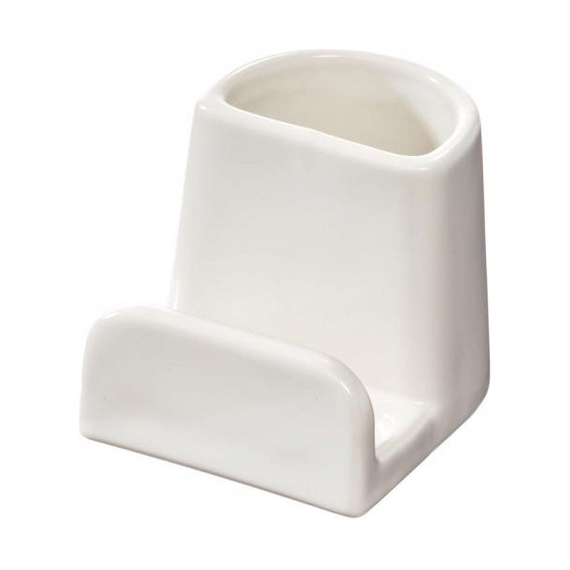 InterDesign 3.69 in. L X 2.93 in. W X 3.03 in. H Sponge and Brush Holder