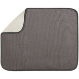 iDesign IDry 18 in. L X 16 in. W X 0.5 in. H Microfiber Drying Mat