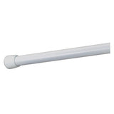 InterDesign Cameo Shower Curtain Rod 75 in. L White