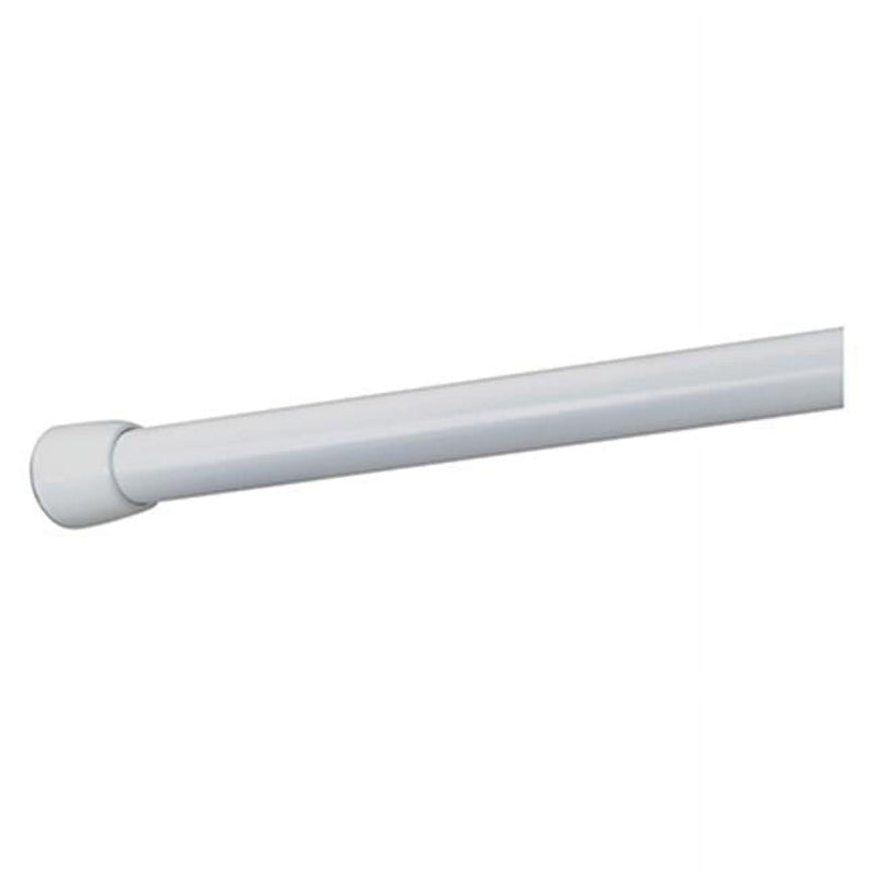 InterDesign Cameo Shower Curtain Rod 75 in. L White