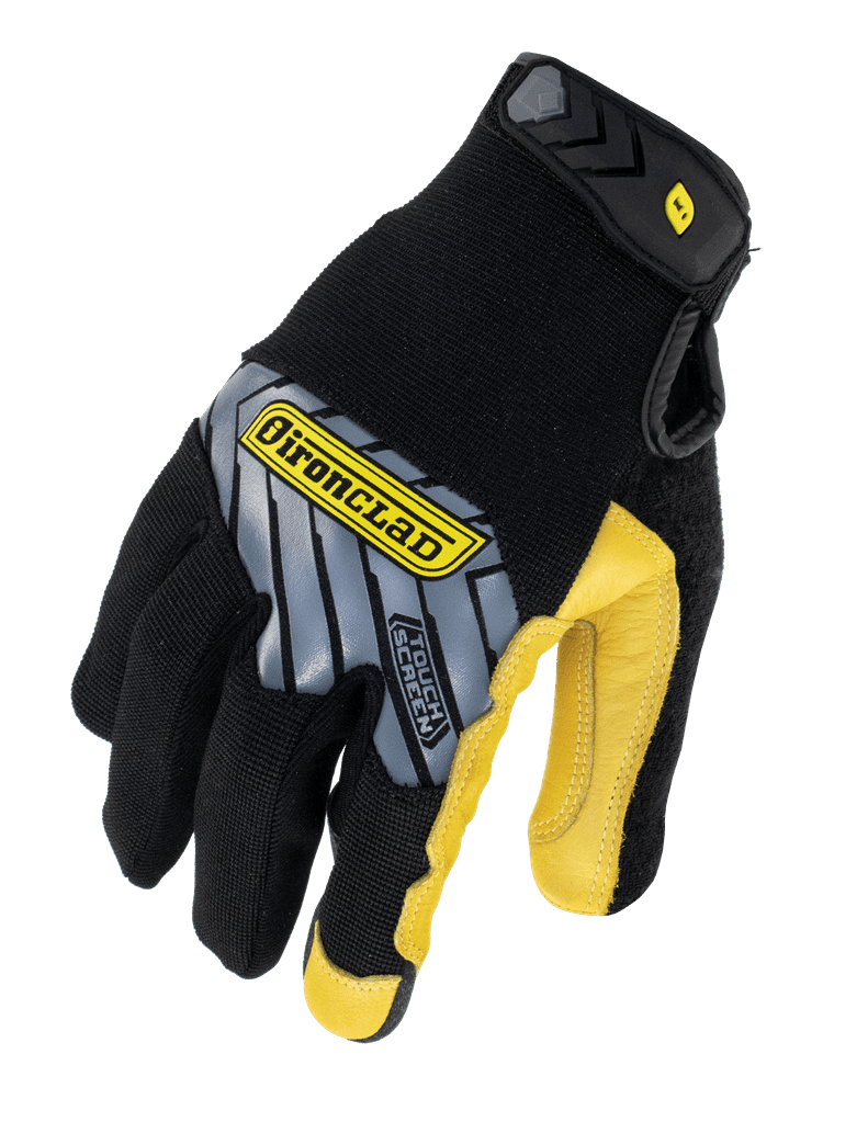 Ironclad Command Impact Gloves Black/Yellow XL 1 pair