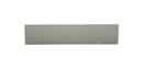 Ives Satin Gray Stainless Steel Push Plate 1 pc