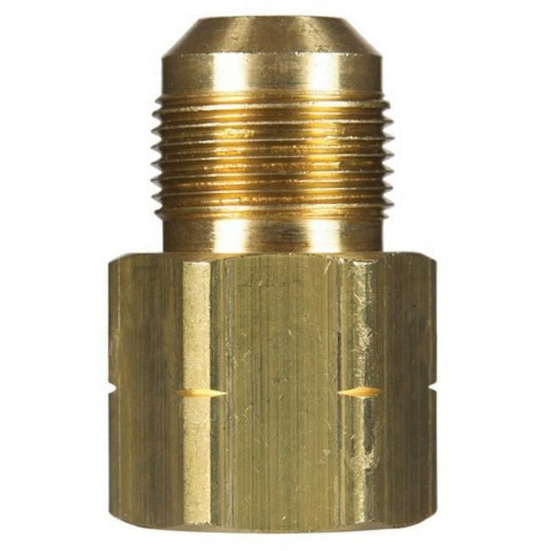 JMF Company 15/16 in. Flare X 3/4 in. D Female Brass Gas Adapter