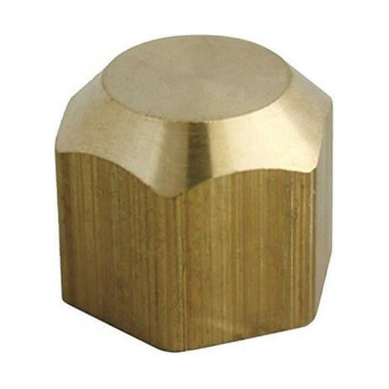 JMF Company 3/8 in. Flare Brass Cap