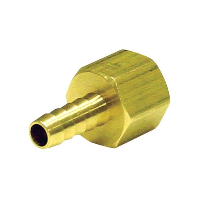 JMF Company Brass 1/8 in. D X 3/16 in. D Adapter 1 pk