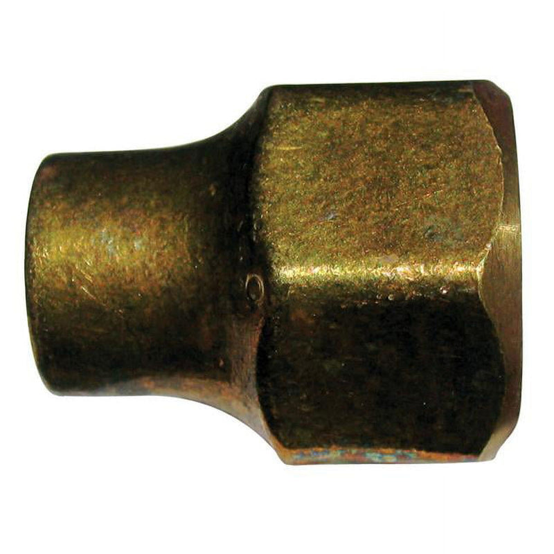 JMF Company 1/4 in. Flare Brass Forged Flare Nut