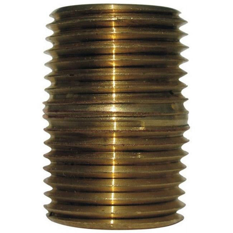 JMF Company 1/8 in. MPT Brass Close Nipple