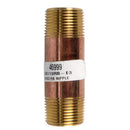 JMF Company 3/4 in. MPT X 3/4 in. D MPT Red Brass Nipple 3 in. L