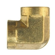 JMF Company 1/2 in. FPT X 1/2 in. D FPT Brass 90 Degree Elbow