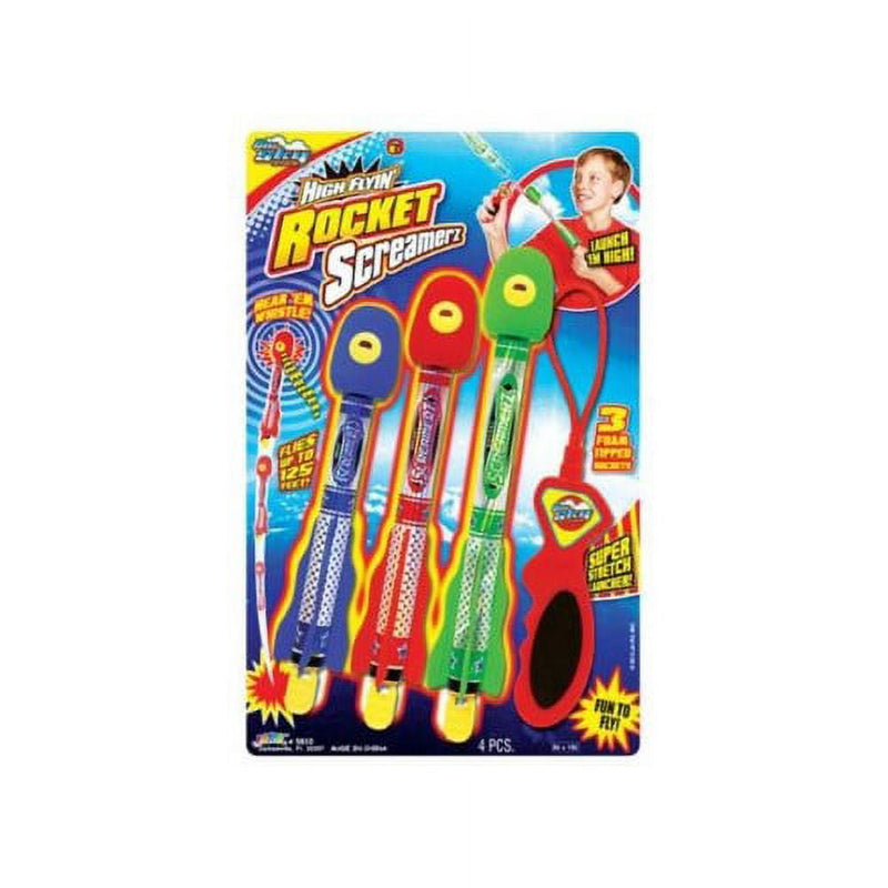 Ja-Ru Big Sky Rocket Screamerz Plastic 4 pc