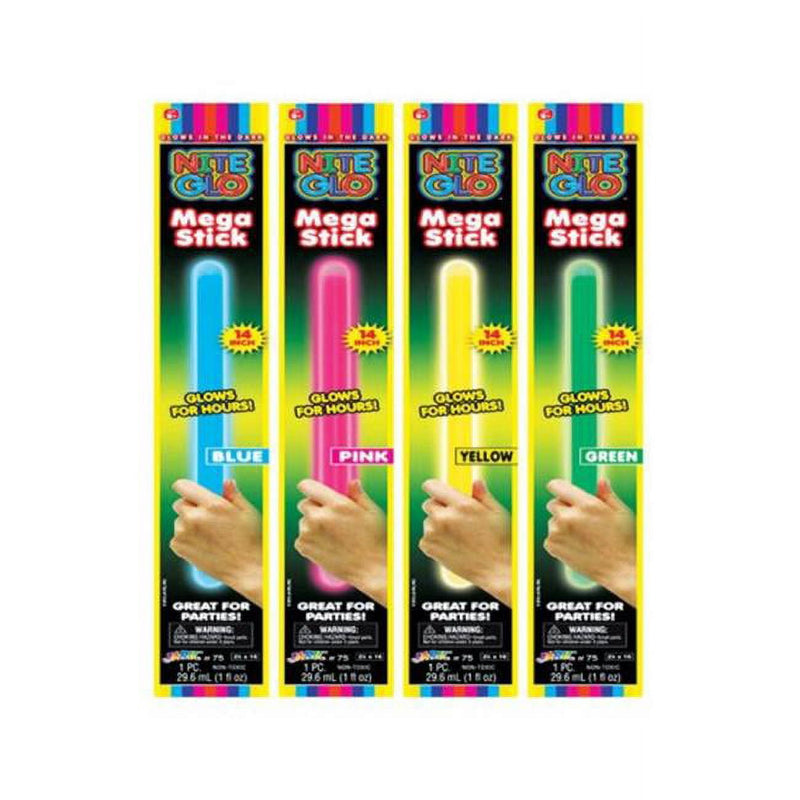 Night Glo Glow Stick Plastic 1 pc