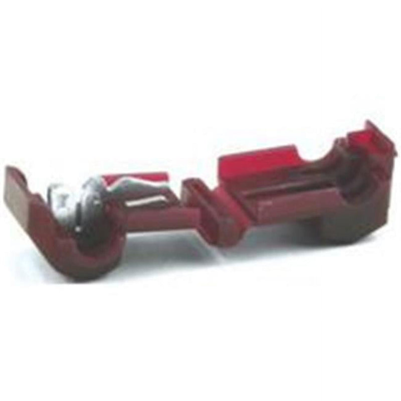 Jandorf 22-18 Ga. Insulated Wire Terminal Self-Stripping Red 2 pk