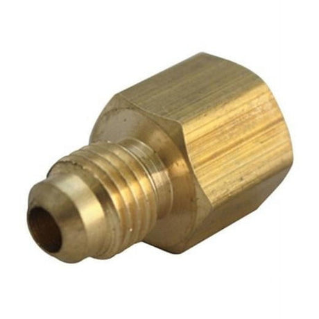 JMF Company 5/16 in. Flare X 1/8 in. D FPT Brass Adapter