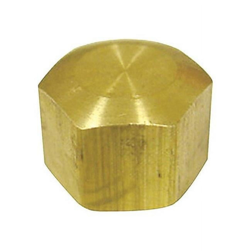 JMF Company 5/16 in. Compression Brass Cap