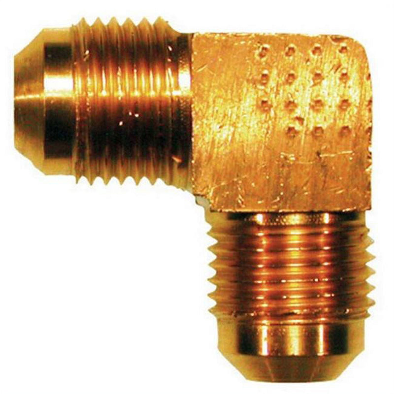 JMF Company 3/8 in. Flare X 3/8 in. D Flare Brass Elbow