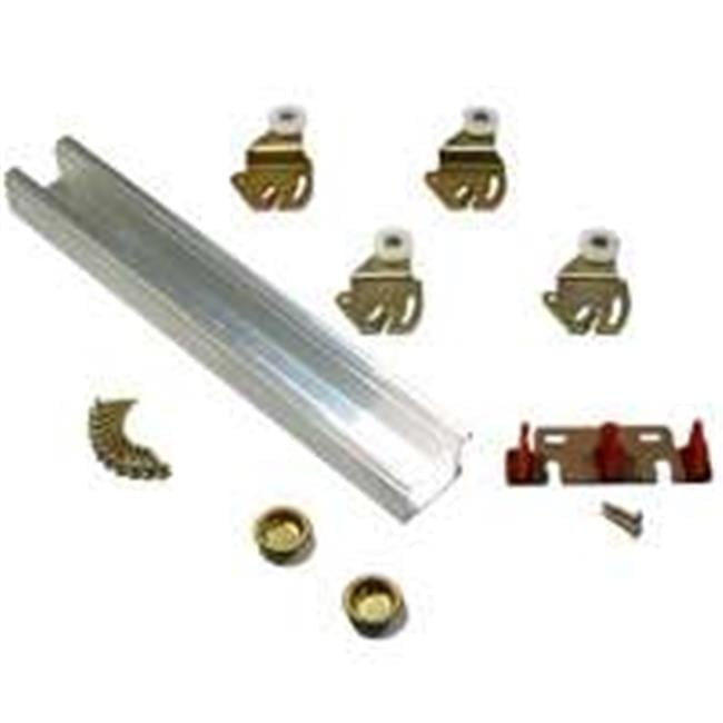 Johnson Hardware 2200 Aluminum By-Pass Door Hardware Set