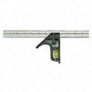 Johnson Structo-Cast 12 in. L X 4-7/8 in. H Steel Combination Square
