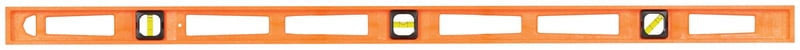 Johnson Structo-Cast 48 in. Plastic I-Beam Level 3 vial