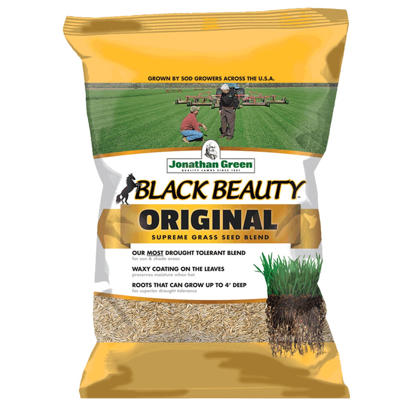 Jonathan Green Black Beauty Original Tall Fescue Grass Sun or Shade Grass Seed 25 lb