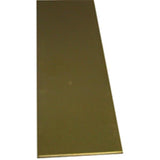 K&S 0.093 in. X 2 in. W X 12 in. L Mill Brass Metal Strip