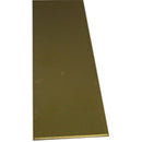 K&S 0.093 in. X 2 in. W X 12 in. L Mill Brass Metal Strip