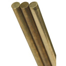K&S 1/4 in. D X 36 in. L Brass Rod 1 pk