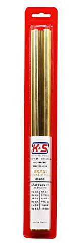 K&S 12 in. L Round Brass Tube 12 pk