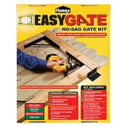 Homax EasyGate Powder Coated Black Steel No Sag Gate Kit 1 pk